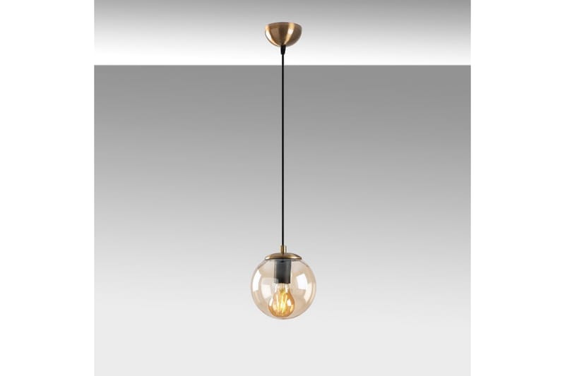 Taklampa Giuseppe Gul / Vintage - Gul / Vintage - Belysning - Inomhusbelysning & lampor - Fönsterlampor & fönsterbelysning - Fönsterlampa hängande