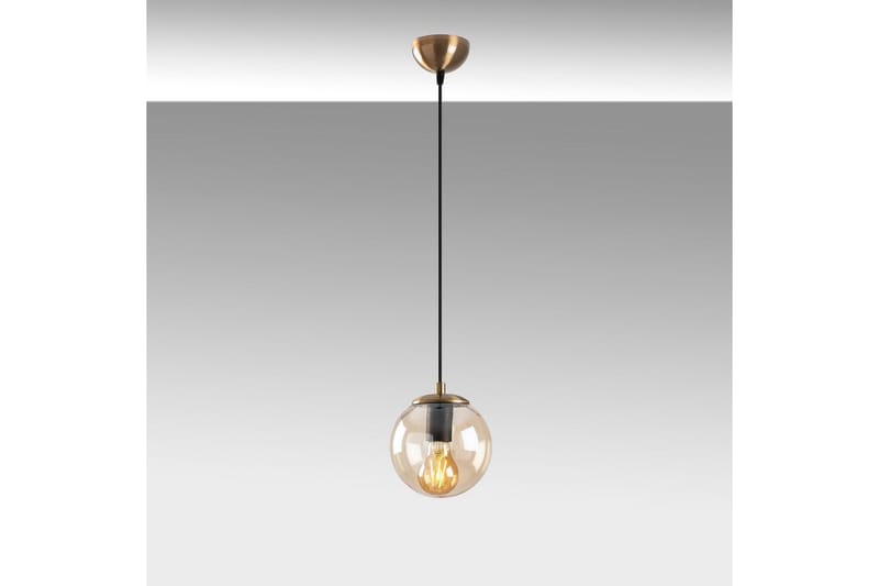 Taklampa Giuseppe Gul / Vintage - Gul / Vintage - Belysning - Inomhusbelysning & lampor - Fönsterlampor & fönsterbelysning - Fönsterlampa hängande