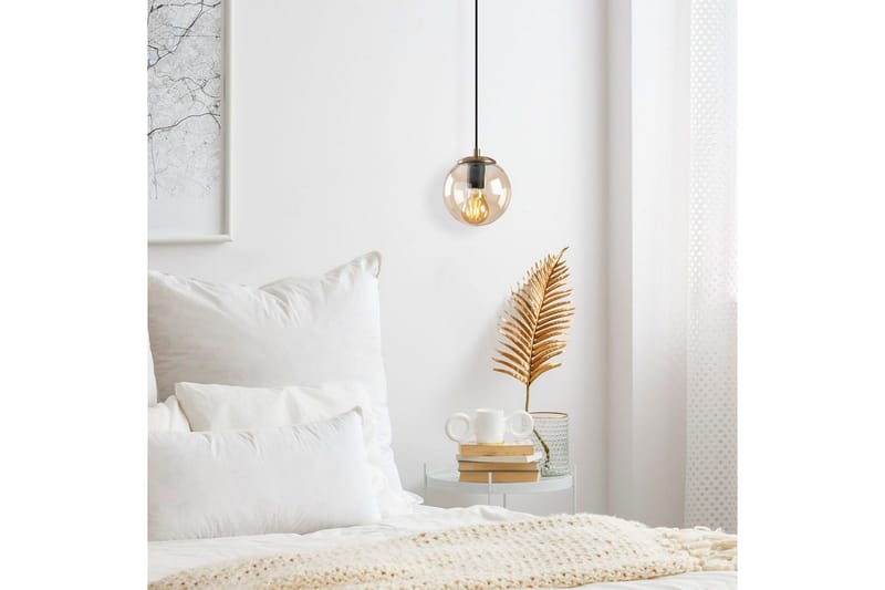 Taklampa Giuseppe Gul / Vintage - Gul / Vintage - Belysning - Inomhusbelysning & lampor - Fönsterlampor & fönsterbelysning - Fönsterlampa hängande