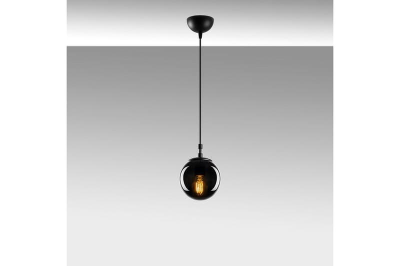 Taklampa Giuseppe Svart / Rök - Svart / Rök - Belysning - Inomhusbelysning & lampor - Fönsterlampor & fönsterbelysning - Fönsterlampa hängande