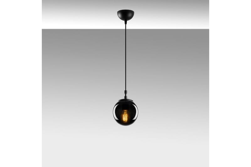 Taklampa Giuseppe Svart / Rök - Svart / Rök - Belysning - Inomhusbelysning & lampor - Fönsterlampor & fönsterbelysning - Fönsterlampa hängande