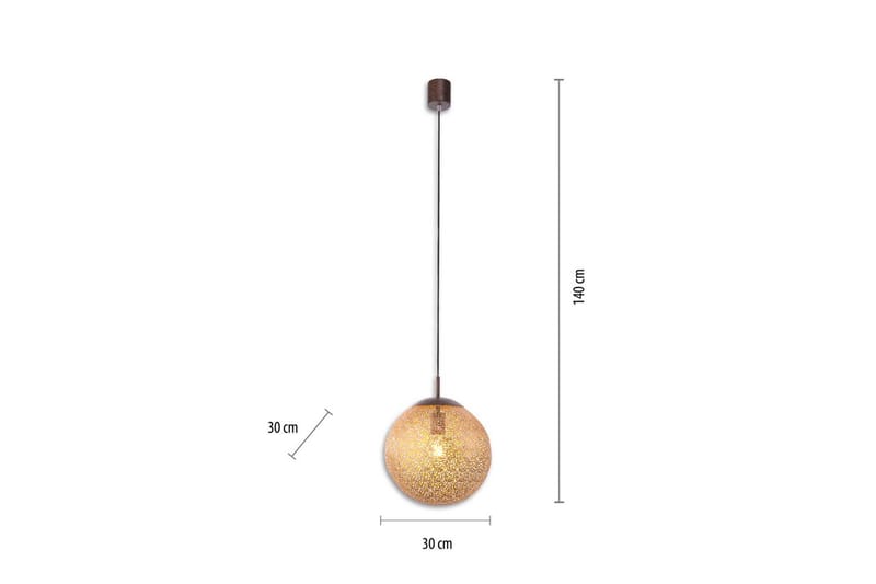 Taklampa Greta - 30x140x30 cm - Belysning - Inomhusbelysning & lampor - Fönsterlampor & fönsterbelysning - Fönsterlampa hängande