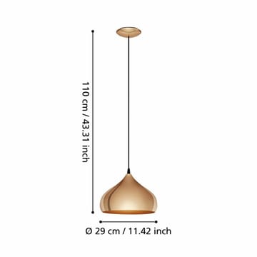 Taklampa Hapton - 29 cm - Belysning - Inomhusbelysning & lampor - Fönsterlampor & fönsterbelysning - Fönsterlampa hängande
