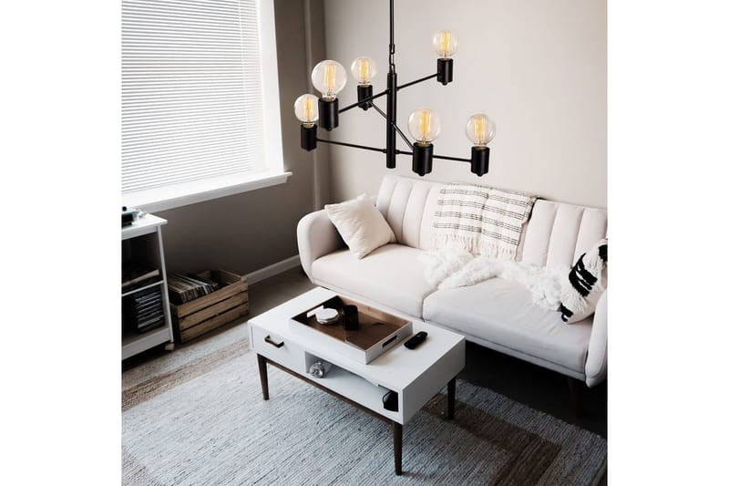 Taklampa Hexaia Upp Svart - Svart - Belysning - Inomhusbelysning & lampor - Fönsterlampor & fönsterbelysning - Fönsterlampa hängande