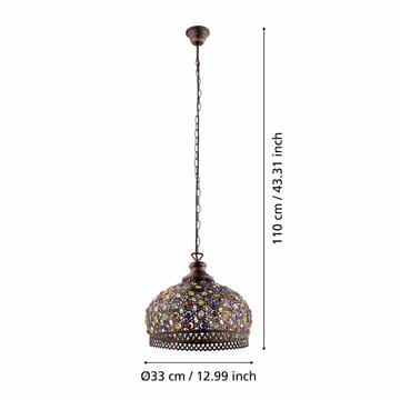 Taklampa Jadida - 33 cm - Belysning - Inomhusbelysning & lampor - Fönsterlampor & fönsterbelysning - Fönsterlampa hängande