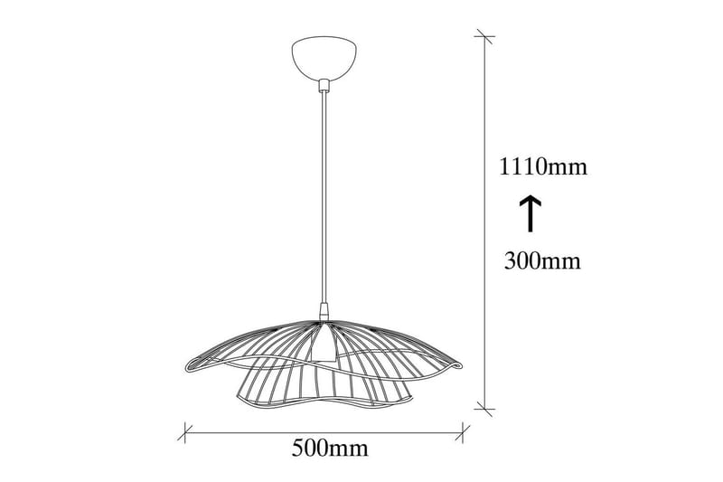 Taklampa Majrula Masasada Koppar - Koppar - Belysning - Inomhusbelysning & lampor - Fönsterlampor & fönsterbelysning - Fönsterlampa hängande