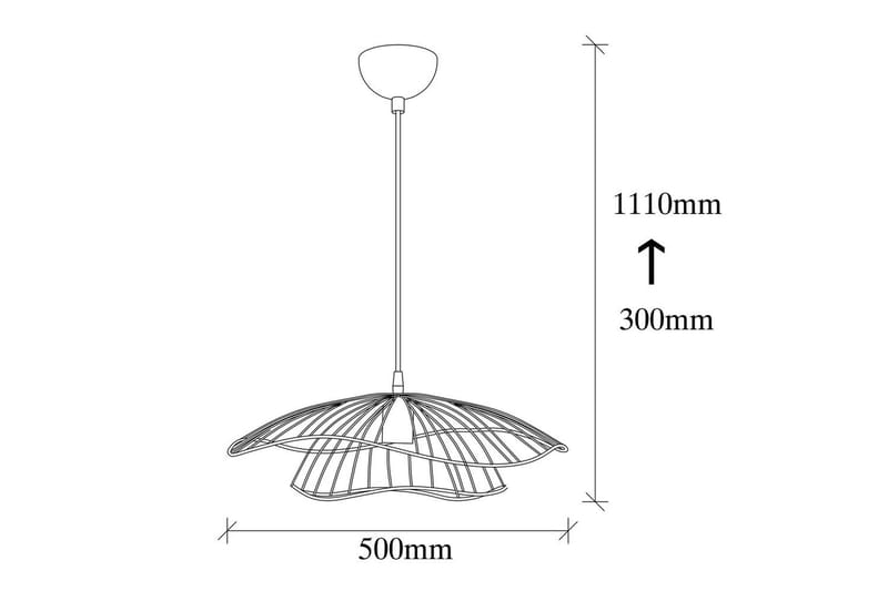Taklampa Majrula Masasada Rany - Rany - Belysning - Inomhusbelysning & lampor - Fönsterlampor & fönsterbelysning - Fönsterlampa hängande