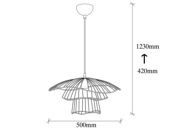 Taklampa Majrula Masasada Svart - Svart - Belysning - Inomhusbelysning & lampor - Fönsterlampor & fönsterbelysning - Fönsterlampa hängande