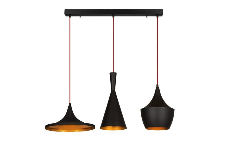 Taklampa Mangol Set Svart / Rany - Guld/Svart - Belysning - Inomhusbelysning & lampor - Fönsterlampor & fönsterbelysning - Fönsterlampa hängande