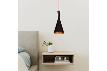 Taklampa Mangol Svart / Röd Diameter: 19 cm - Mörkröd/Svart - Belysning - Inomhusbelysning & lampor - Fönsterlampor & fönsterbelysning - Fönsterlampa hängande