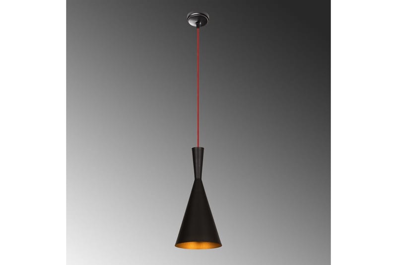 Taklampa Mangol Svart / Röd Diameter: 19 cm - Mörkröd/Svart - Belysning - Inomhusbelysning & lampor - Fönsterlampor & fönsterbelysning - Fönsterlampa hängande