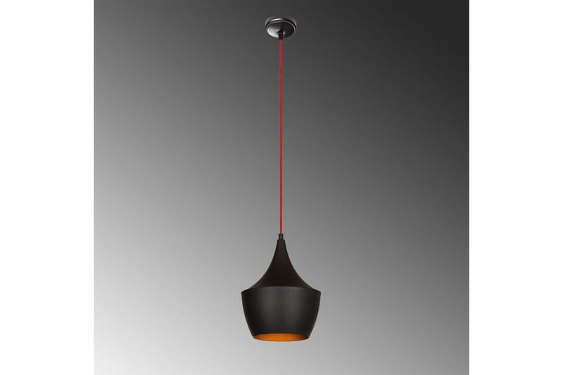 Taklampa Mangol Svart / Röd Diameter: 23 cm - Mörkröd/Svart - Belysning - Inomhusbelysning & lampor - Fönsterlampor & fönsterbelysning - Fönsterlampa hängande