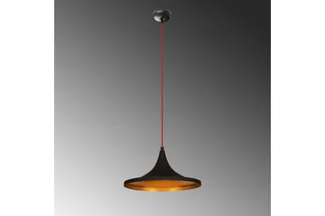 Taklampa Mangol Svart / Röd Diameter: 35 cm - Mörkröd/Svart - Belysning - Inomhusbelysning & lampor - Fönsterlampor & fönsterbelysning - Fönsterlampa hängande