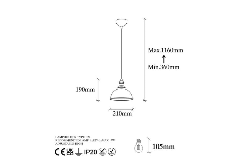 Taklampa Masatsune Vintage - Vintage - Belysning - Inomhusbelysning & lampor - Fönsterlampor & fönsterbelysning - Fönsterlampa hängande