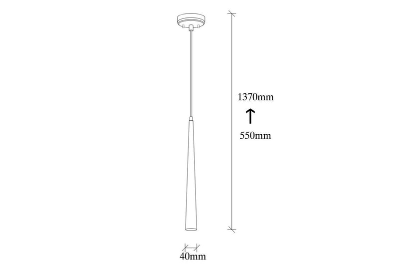 Taklampa Matsuchi Svart Enkeluttag - Enkeluttag - Belysning - Inomhusbelysning & lampor - Fönsterlampor & fönsterbelysning - Fönsterlampa hängande