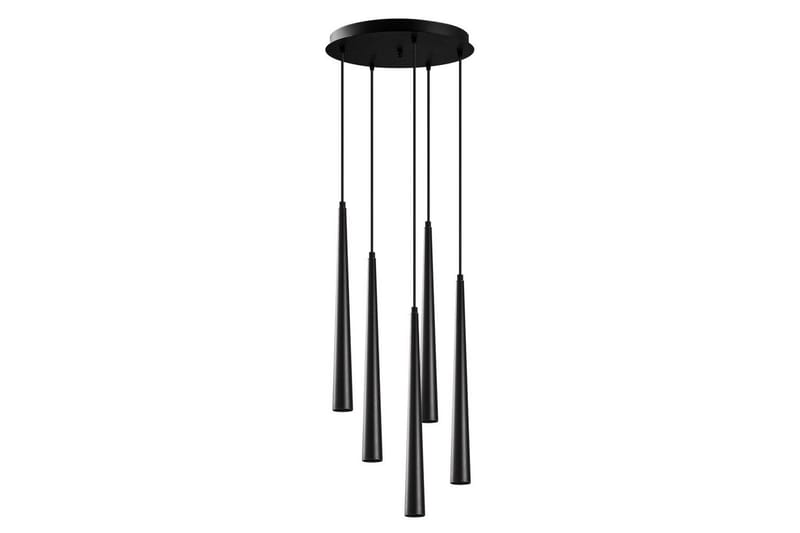 Taklampa Matsuchi Svart Sju Uttag - Sju Uttag - Belysning - Inomhusbelysning & lampor - Fönsterlampor & fönsterbelysning - Fönsterlampa hängande