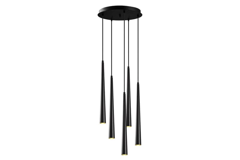 Taklampa Matsuchi Svart Sju Uttag - Sju Uttag - Belysning - Inomhusbelysning & lampor - Fönsterlampor & fönsterbelysning - Fönsterlampa hängande