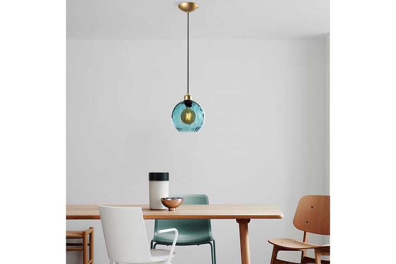 Taklampa Mayur Blå - Blå - Belysning - Inomhusbelysning & lampor - Fönsterlampor & fönsterbelysning - Fönsterlampa hängande