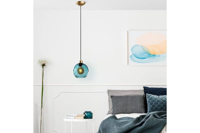 Taklampa Mayur Blå - Blå - Belysning - Inomhusbelysning & lampor - Fönsterlampor & fönsterbelysning - Fönsterlampa hängande