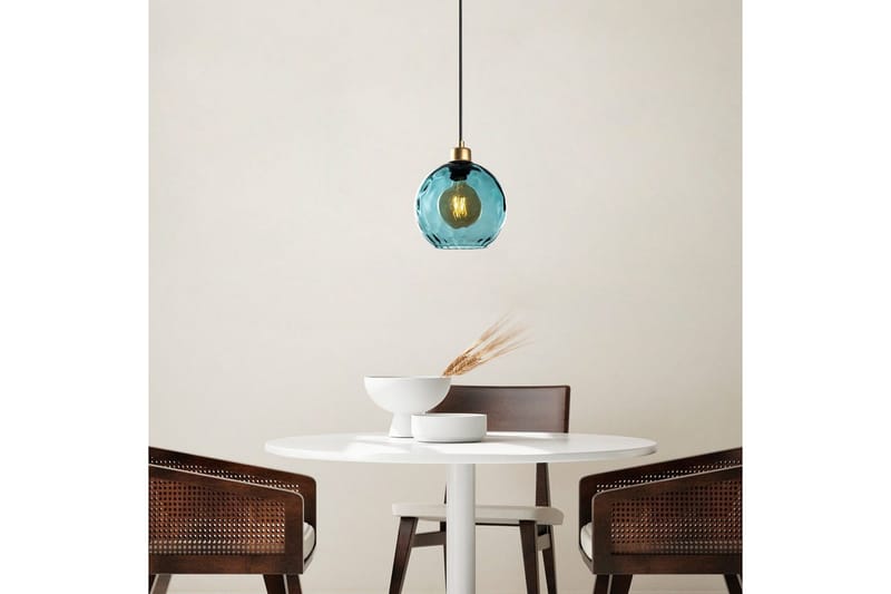 Taklampa Mayur Blå - Blå - Belysning - Inomhusbelysning & lampor - Fönsterlampor & fönsterbelysning - Fönsterlampa hängande