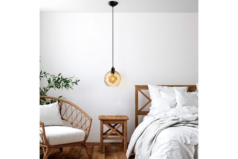 Taklampa Mayur Gul / Svart - Gul / Svart - Belysning - Inomhusbelysning & lampor - Fönsterlampor & fönsterbelysning - Fönsterlampa hängande