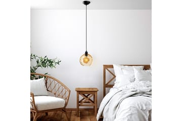Taklampa Mayur Gul / Svart - Gul / Svart - Belysning - Inomhusbelysning & lampor - Fönsterlampor & fönsterbelysning - Fönsterlampa hängande