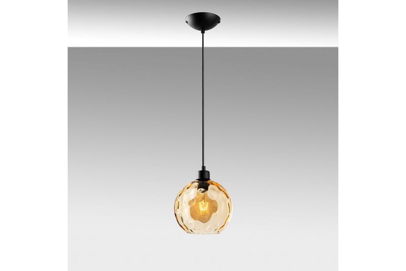 Taklampa Mayur Gul / Svart - Gul / Svart - Belysning - Inomhusbelysning & lampor - Fönsterlampor & fönsterbelysning - Fönsterlampa hängande