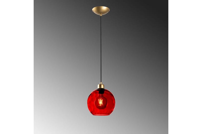 Taklampa Mayur Röd / Rany - Röd / Rany - Belysning - Inomhusbelysning & lampor - Fönsterlampor & fönsterbelysning - Fönsterlampa hängande