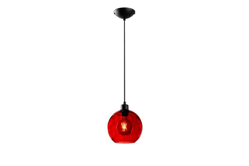 Taklampa Mayur Röd / Svart - Röd / Svart - Belysning - Inomhusbelysning & lampor - Fönsterlampor & fönsterbelysning - Fönsterlampa hängande