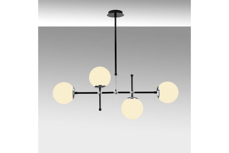 Taklampa Narwani Ulamere Svart / Vit - Svart/Vit - Belysning - Inomhusbelysning & lampor - Fönsterlampor & fönsterbelysning - Fönsterlampa hängande