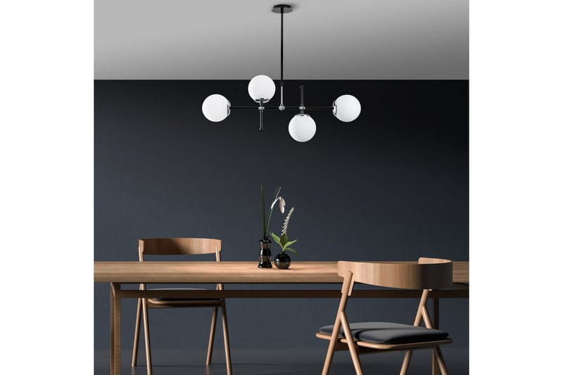 Taklampa Narwani Ulamere Svart / Vit - Svart/Vit - Belysning - Inomhusbelysning & lampor - Fönsterlampor & fönsterbelysning - Fönsterlampa hängande