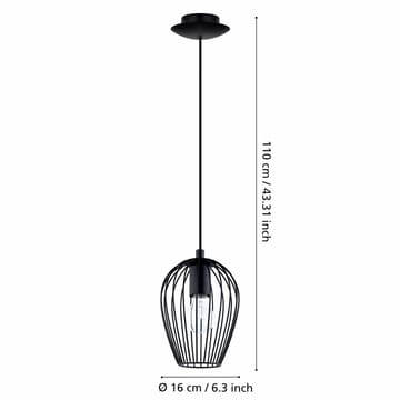 Taklampa Newtown - 160 mm - Belysning - Inomhusbelysning & lampor - Fönsterlampor & fönsterbelysning - Fönsterlampa hängande