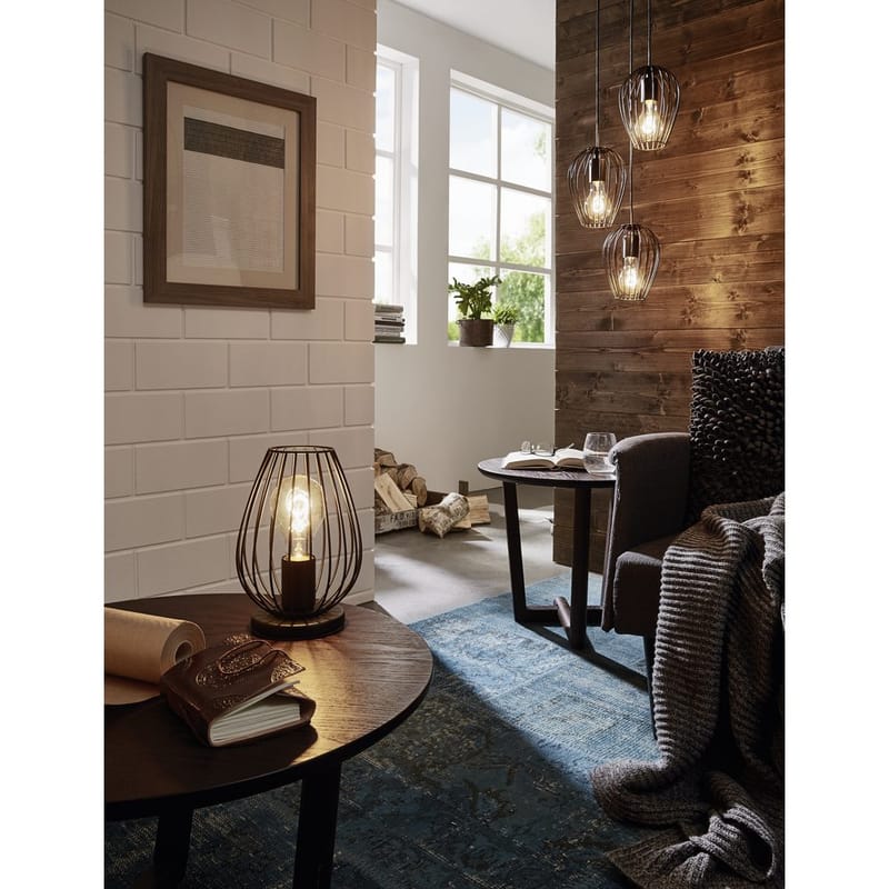 Taklampa Newtown Rund med 3 Lampor - 38 cm - Belysning - Inomhusbelysning & lampor - Fönsterlampor & fönsterbelysning - Fönsterlampa hängande