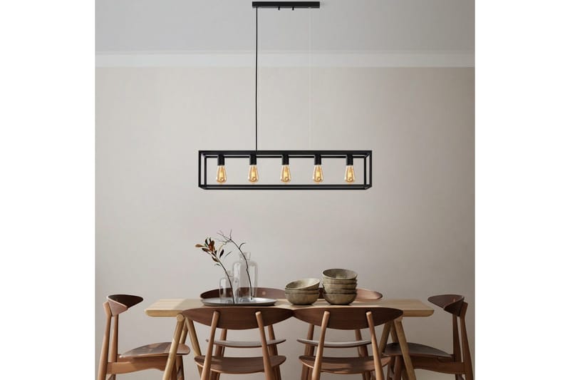 Taklampa Orika Horisontell Svart - Svart - Belysning - Inomhusbelysning & lampor - Fönsterlampor & fönsterbelysning - Fönsterlampa hängande
