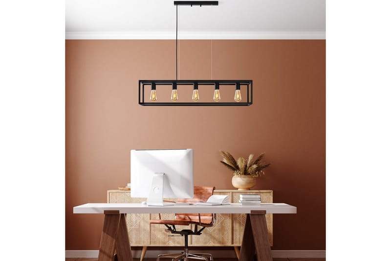 Taklampa Orika Horisontell Svart - Svart - Belysning - Inomhusbelysning & lampor - Fönsterlampor & fönsterbelysning - Fönsterlampa hängande