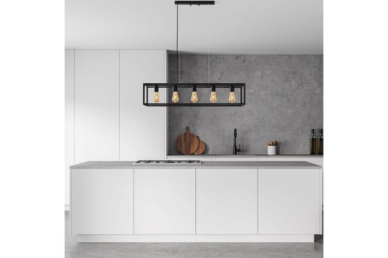 Taklampa Orika Horisontell Svart - Svart - Belysning - Inomhusbelysning & lampor - Fönsterlampor & fönsterbelysning - Fönsterlampa hängande