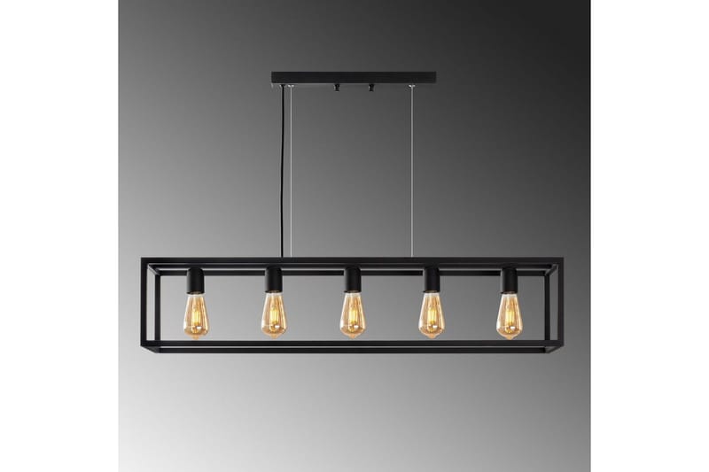 Taklampa Orika Horisontell Svart - Svart - Belysning - Inomhusbelysning & lampor - Fönsterlampor & fönsterbelysning - Fönsterlampa hängande