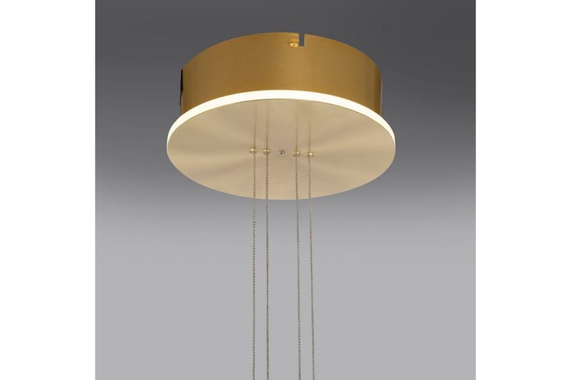 Taklampa Q-Etienne - 35x200x35 cm, Matt mässing - Belysning - Inomhusbelysning & lampor - Fönsterlampor & fönsterbelysning - Fönsterlampa hängande