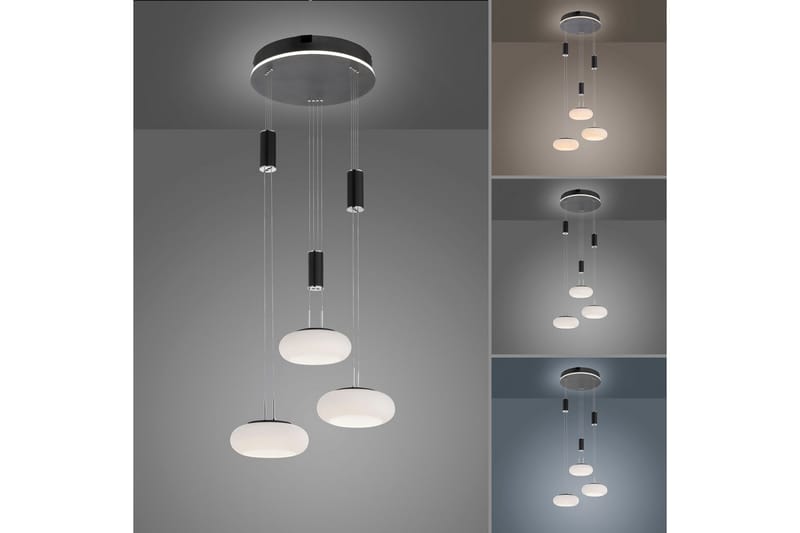 Taklampa Q-Etienne - 40x200x44 cm, Svart - Belysning - Inomhusbelysning & lampor - Fönsterlampor & fönsterbelysning - Fönsterlampa hängande
