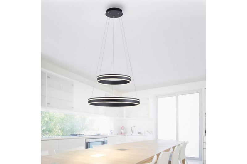 Taklampa Q-Vito - 59x200x59 cm, Antracit - Belysning - Inomhusbelysning & lampor - Fönsterlampor & fönsterbelysning - Fönsterlampa hängande