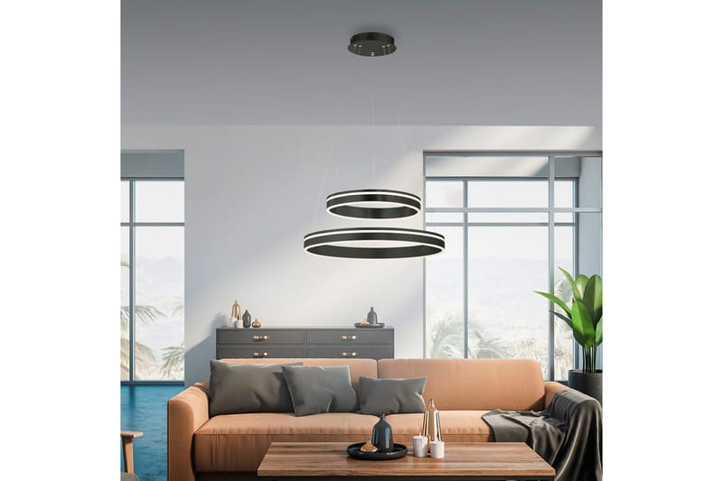 Taklampa Q-Vito - 59x200x59 cm, Antracit - Belysning - Inomhusbelysning & lampor - Fönsterlampor & fönsterbelysning - Fönsterlampa hängande