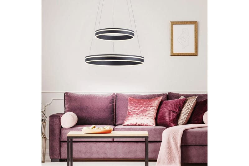 Taklampa Q-Vito - 59x200x59 cm, Antracit - Belysning - Inomhusbelysning & lampor - Fönsterlampor & fönsterbelysning - Fönsterlampa hängande