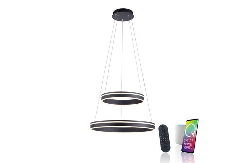 Taklampa Q-Vito - 59x200x59 cm, Antracit - Belysning - Inomhusbelysning & lampor - Fönsterlampor & fönsterbelysning - Fönsterlampa hängande