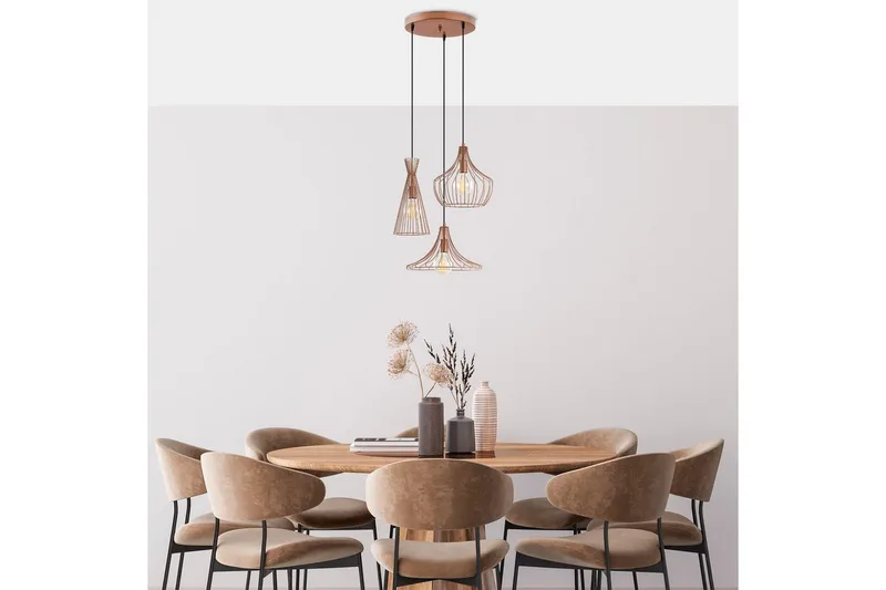 Taklampa Ralden Koppar - Guld - Belysning - Inomhusbelysning & lampor - Fönsterlampor & fönsterbelysning - Fönsterlampa hängande