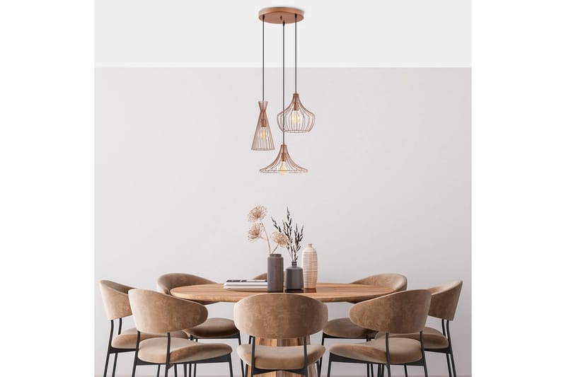 Taklampa Ralden Koppar - Guld - Belysning - Inomhusbelysning & lampor - Fönsterlampor & fönsterbelysning - Fönsterlampa hängande
