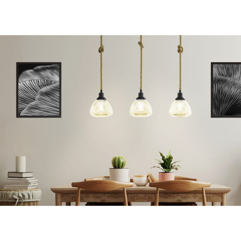 Taklampa Rampside med 3 Lampor - 19,5 cm - Belysning - Inomhusbelysning & lampor - Fönsterlampor & fönsterbelysning - Fönsterlampa hängande