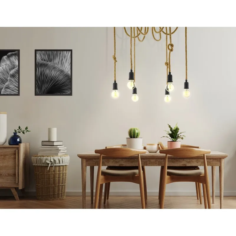 Taklampa Rampside med 6 Lampor - 18 cm - Belysning - Inomhusbelysning & lampor - Fönsterlampor & fönsterbelysning - Fönsterlampa hängande