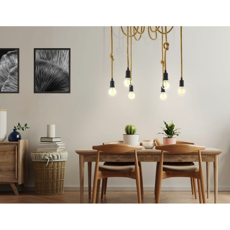 Taklampa Rampside med 6 Lampor - 18 cm - Belysning - Inomhusbelysning & lampor - Fönsterlampor & fönsterbelysning - Fönsterlampa hängande