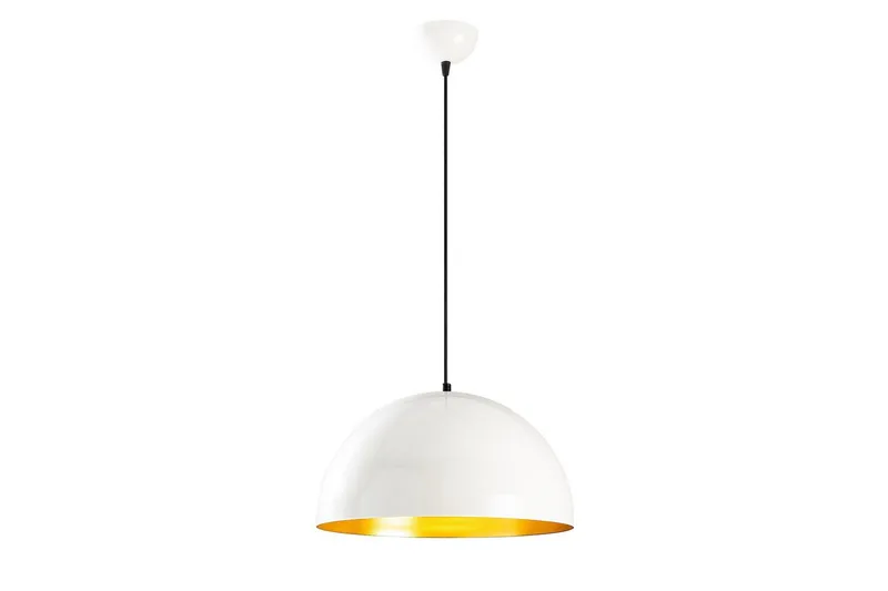 Taklampa Rantesh Vit, 40 x 40 cm