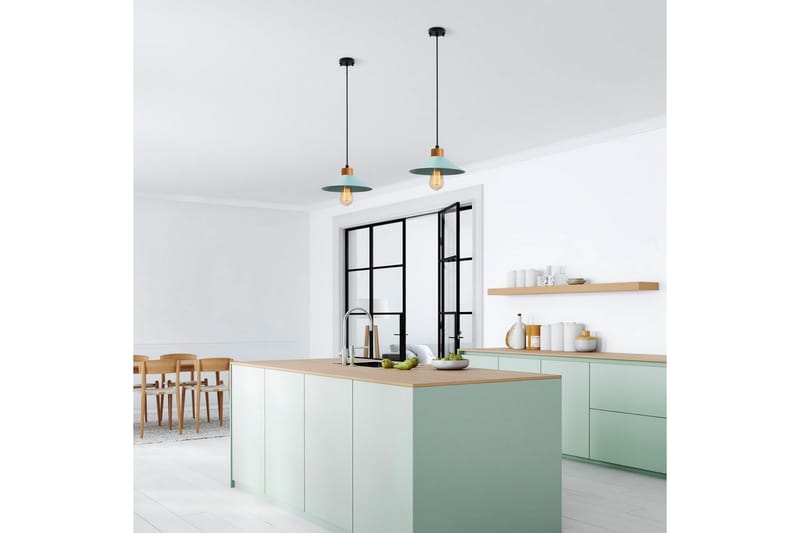 Taklampa Rate 3 Blå - Blå - Belysning - Inomhusbelysning & lampor - Fönsterlampor & fönsterbelysning - Fönsterlampa hängande